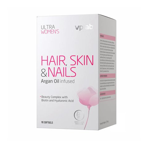 VPLAB Ultra Women's Hair,Skin&Nails - 90 капсул 5060730361753 фото