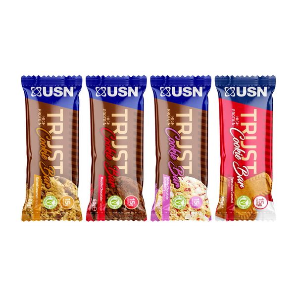 USN Trust Cookie Bar - 60г Білий шоколад-малина 6009544947561 фото