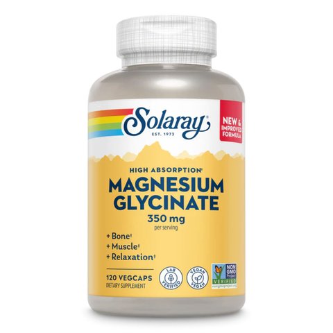 Solaray Magnesium Glycinate 350 mg - 120 капсул 076280549010 фото