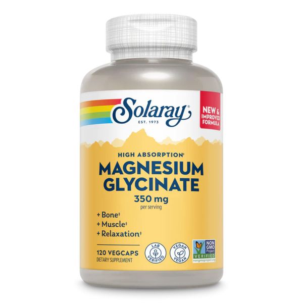 Solaray Magnesium Glycinate 350 mg - 120 капсул 076280549010 фото