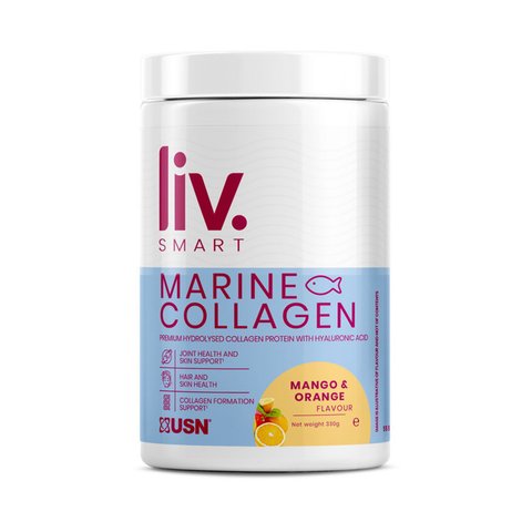 USN LivSmart Marine Collagen - 330г Манго-апельсин 6009544961130 фото