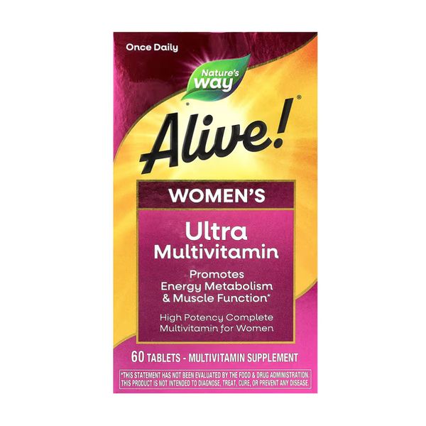 Nature's Way Alive! Women's Ultra Multivitamins - 60 таблеток 033674156865 фото