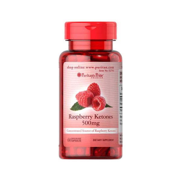 PP Raspberry Ketones 500mg - 60 капсул 025077527939 фото