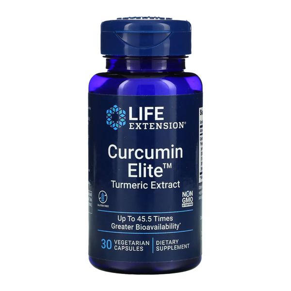 Life Extension Curcumin Elite Turmeric Extract - 30 капсул 737870246732 фото