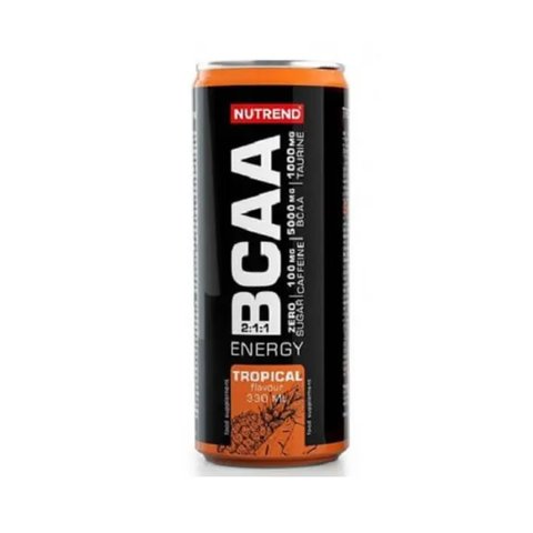 Nutrend BCAA Energy - 330мл Тропічні фрукти 8594014866179 фото