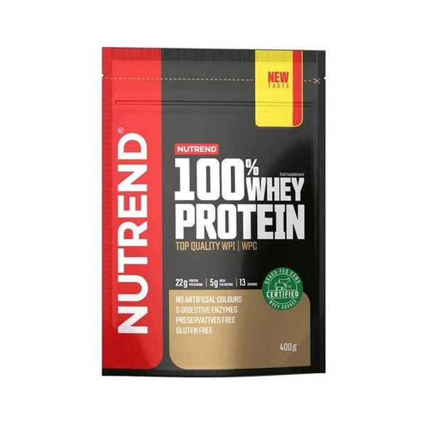 Nutrend 100% Whey Protein - 400г Крем печенье 8594014869392 фото