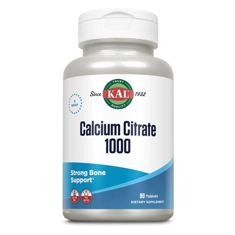 KAL Calcium Citrate 1000mg - 90 таблеток 021245571094 фото