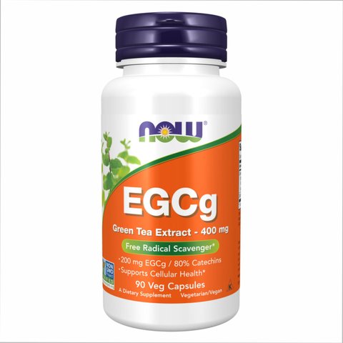 NOW Foods EGCg 400mg 50% - 90 капсул 733739047045 фото