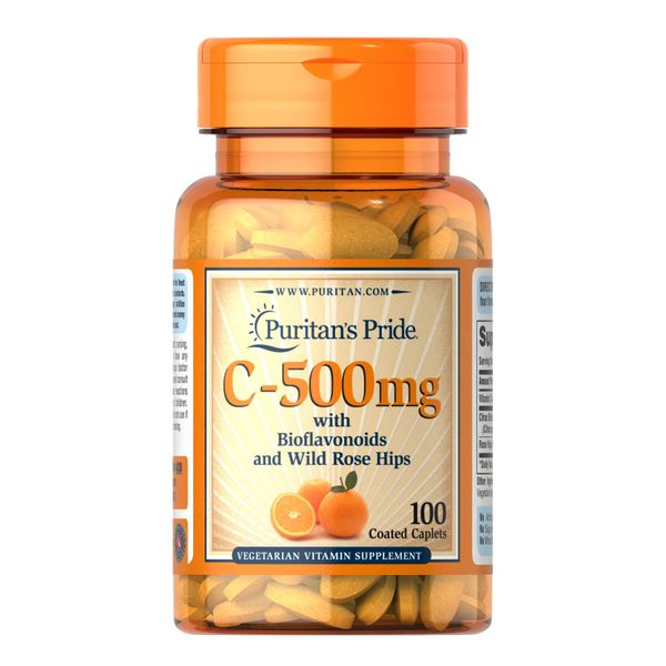 PP Vitamin C 500 mg with RH - 100 таблеток 074312104305 фото