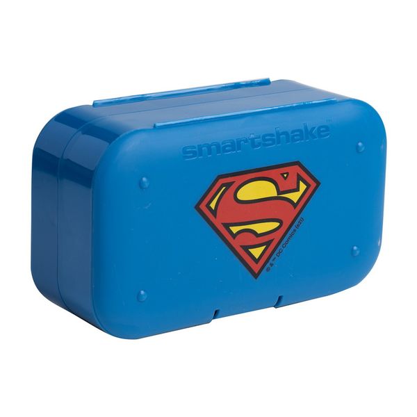 SmartShake Pill Box Organizer 2-Pack DC Superman 7350057187227 фото