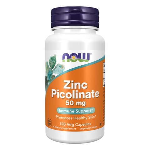 NOW Foods Zinc Picolinate 50mg - 120 капсул 733739015525 фото