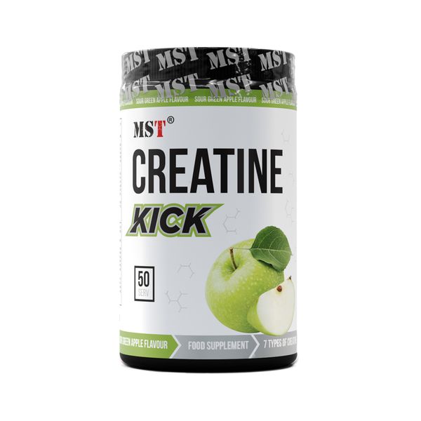 MST Creatine Kick - 500г Зелене яблуко 4260641161294 фото