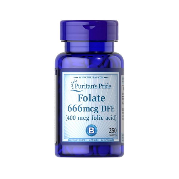 PP Folic Acid 400мкг - 250 таблеток 074312114038 фото