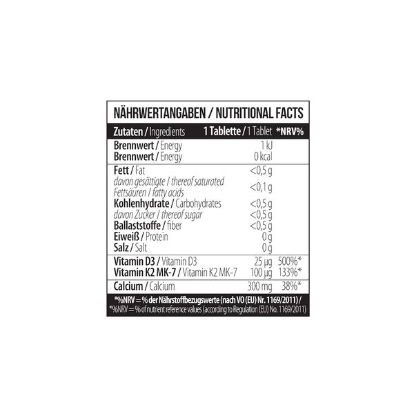 MST Calcium citrate D3 k2 VITAL - 120 таблеток 4260641164462 фото