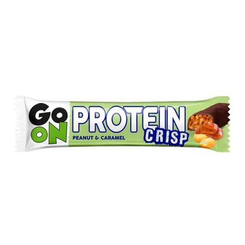 GoOn Protein Protein Crisp Bar - 50г Арахис карамель 5900617041685 фото