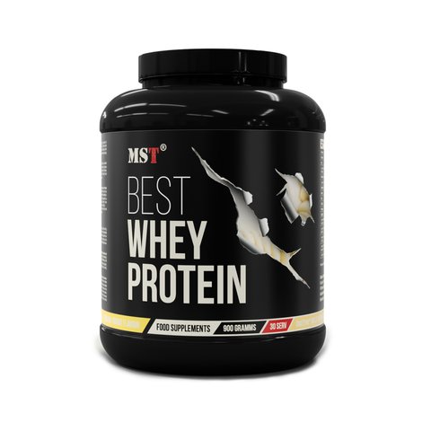 MST Protein Best Whey - 900г Банановий йогурт 4260641163793 фото