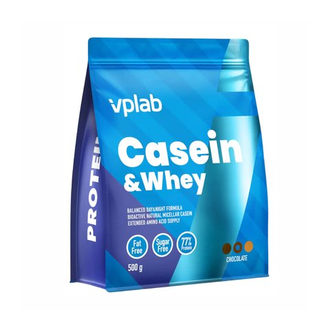 VPLAB Casein Whey - 500г Шоколад 5060730361654 фото