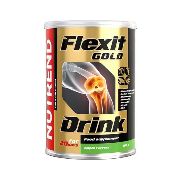 Nutrend Flexit Gold Drink - 400г Яблуко 8594073170361 фото