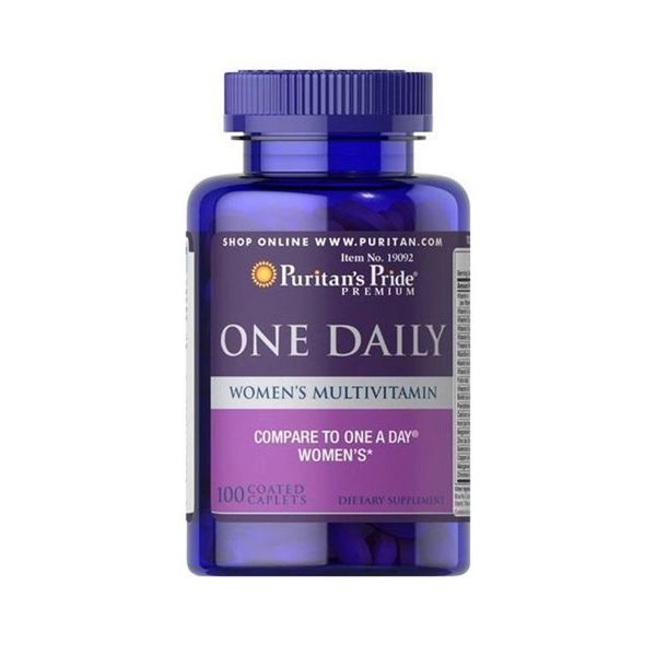 PP One Daily Women's Multivitamin - 100 таблеток 025077190928 фото