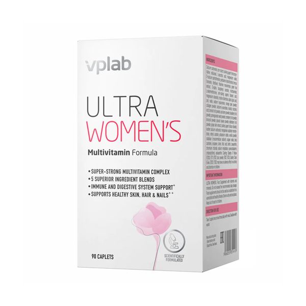 VPLAB Ultra Women's Multivitamin - 90 капсул 5060255351413 фото