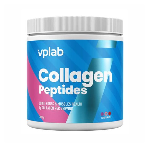 VPLAB Collagen Peptides - 300г Лесные ягоды 5060255359662 фото