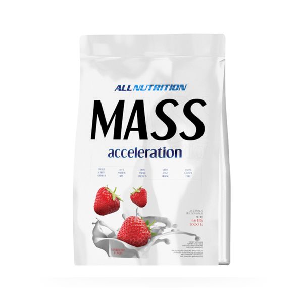 All Nutrition Mass Acceleration - 3000г Клубника 5902837700809 фото