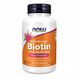 NOW Foods BIOTIN 10000 mcg - 120 капсул 733739004796 фото 1