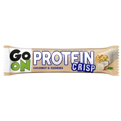 GoOn Protein Protein Crisp Bar - 45г Кокосове печиво 5900617044860 фото