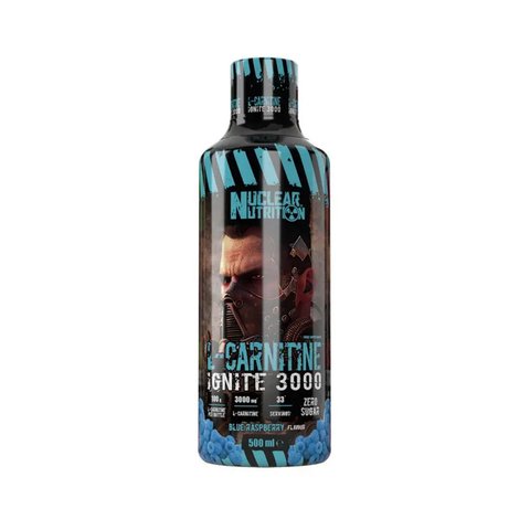 Nuclear L-Carnitine Ignite 3000 - 500 мл Синя малина 5903719235730 фото