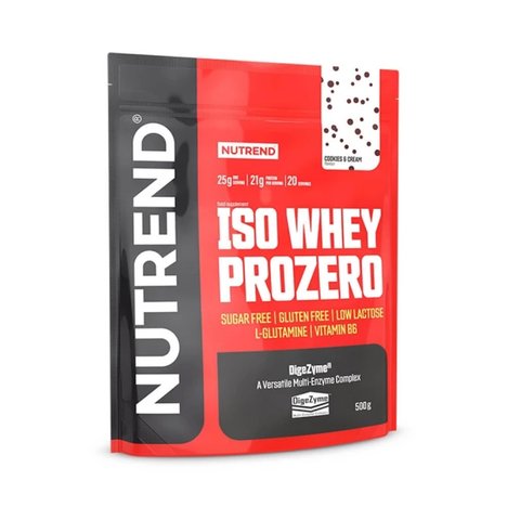 Nutrend Iso Whey Prozero - 500г Крем печенье 8594014869163 фото