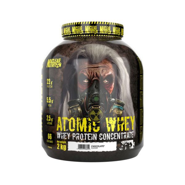 Nuclear Nutrition Atomic Whey Protein Concentrate - 2000г Шоколад 5903719222396 фото