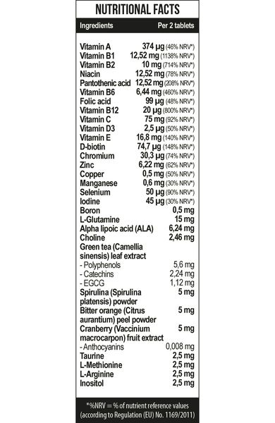 MST Vitamins Health for men's - 60 таблеток 4260641162437 фото