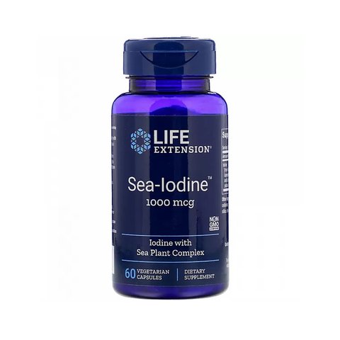 Life Extension Sea - Iodine 1000 мкг - 60 капсул 737870174066 фото