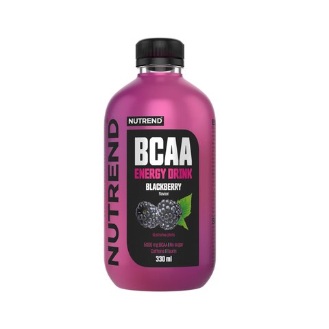 Nutrend BCAA Energy Drink - 330мл Ожина 8594073171474 фото