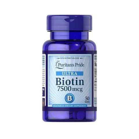 PP Biotin 7500мкг - 50 таблеток 25077185450 фото