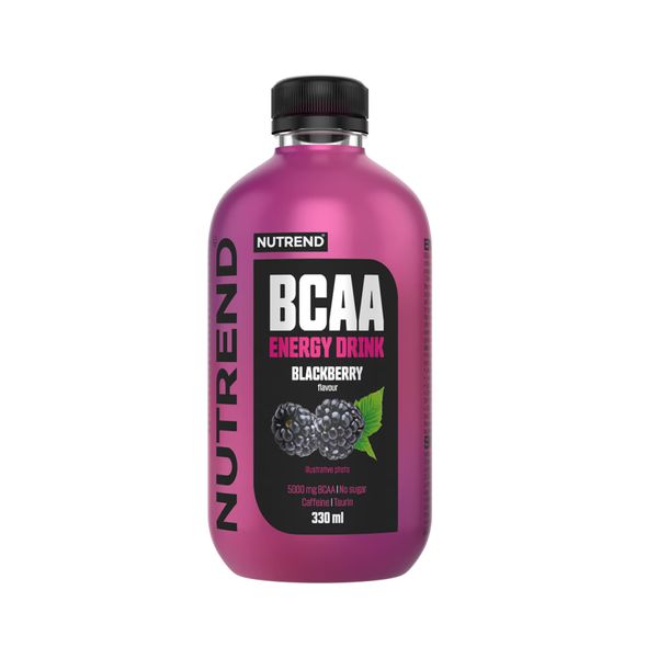 Nutrend BCAA Energy Drink - 330мл Ежевика 8594073171474 фото