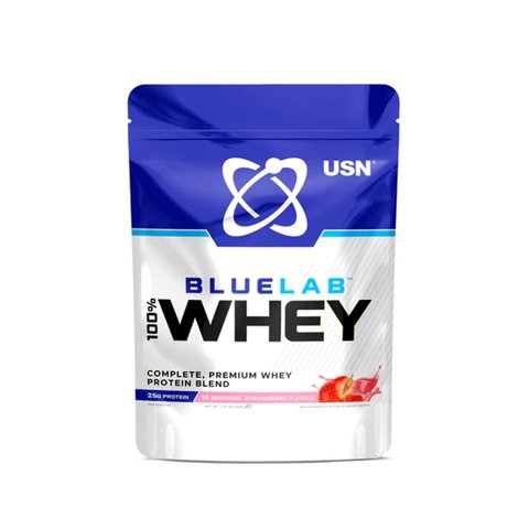 USN Blue Labs 100% Whey protein - 476г Полуниця 6009544951469 фото