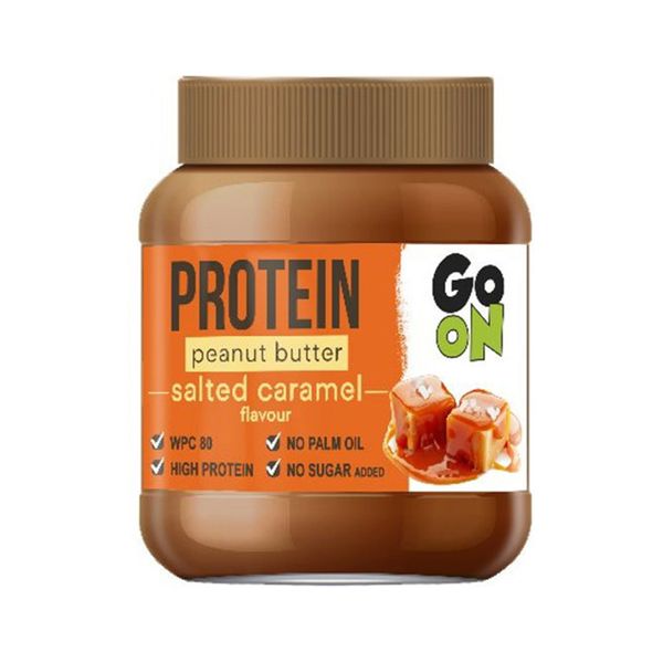 GoOn Protein Peanut Butter - 350г Солена карамель 5900617039798 фото