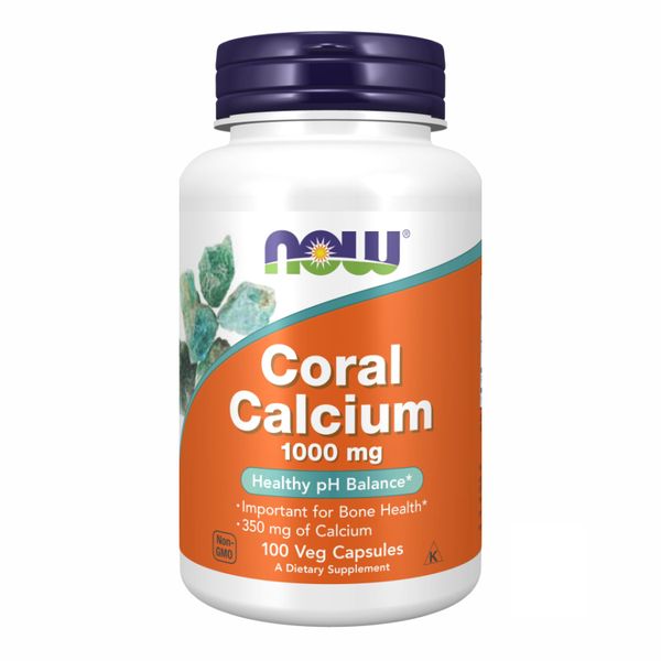 NOW Foods Coral Calcium 1000mcg - 100 капсул 733739012739 фото