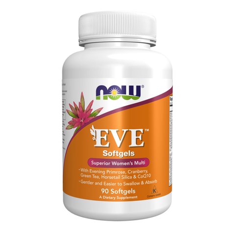 NOW Foods EVE women's multivitamins - 90 капсул 733739038029 фото