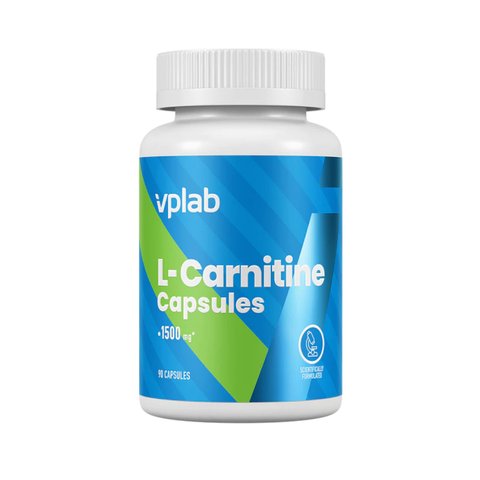 VPLAB L-Carnitine 1500mg - 90 капсул 5060730360909 фото