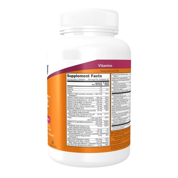 NOW Foods EVE women's multivitamins - 90 капсул 733739038029 фото