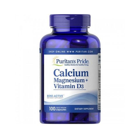 PP Calcium+Magnesium+Vitamin D3 - 100 капсул 025077614073 фото