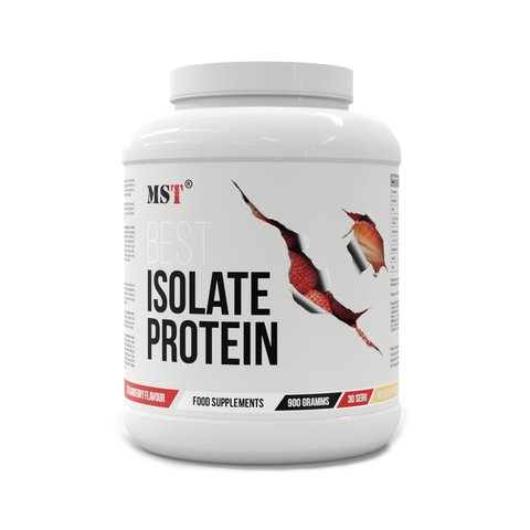 MST Whey Isolate - 900г Полуниця 4260641164110 фото