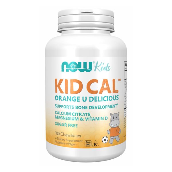 NOW Foods Kid Cal - 100 жувальних таблеток 733739012333 фото