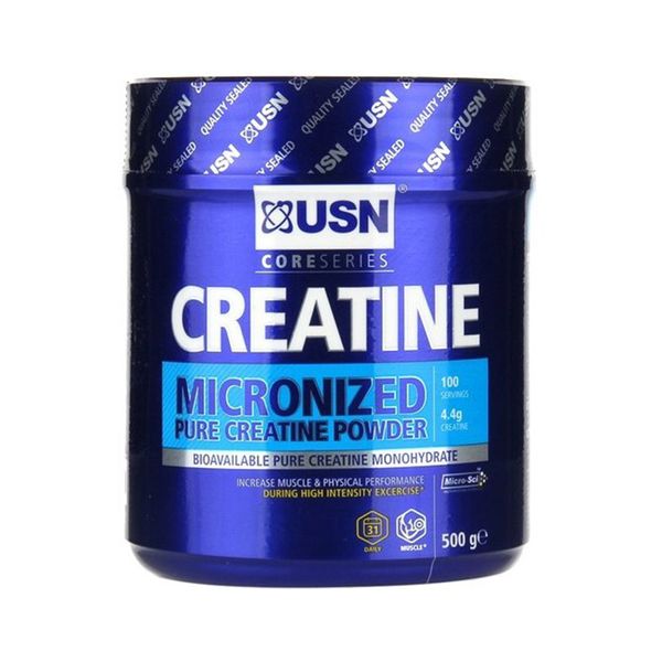 USN BCAA Creatine Monohydrate - 500г Без вкуса 6009644650033 фото