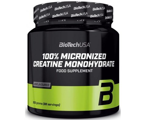 Biotech Creatine Monohydrate - 300г Без смаку 5999076227426 фото