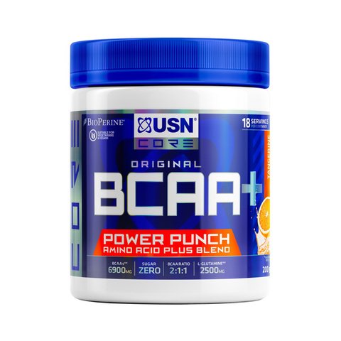 USN BCAA Power Punch - 200г Мандарин 6009544921455 фото