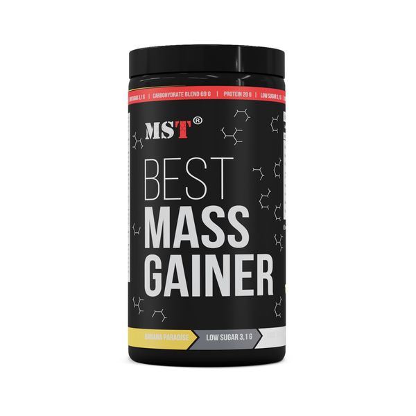 MST Best Mass Gainer - 1000г Банан 4260641163359 фото