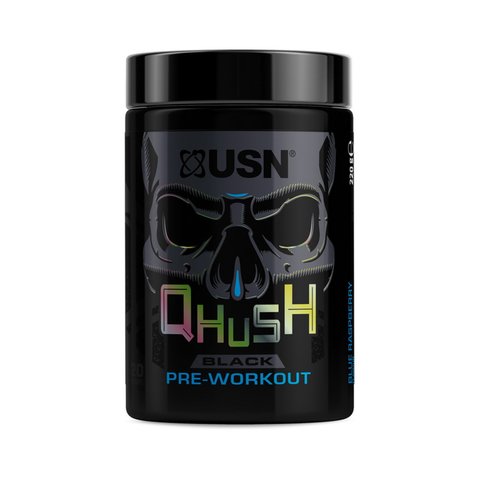 USN Qhush Black Pre-workout - 220г Ягоди 6009544952893 фото